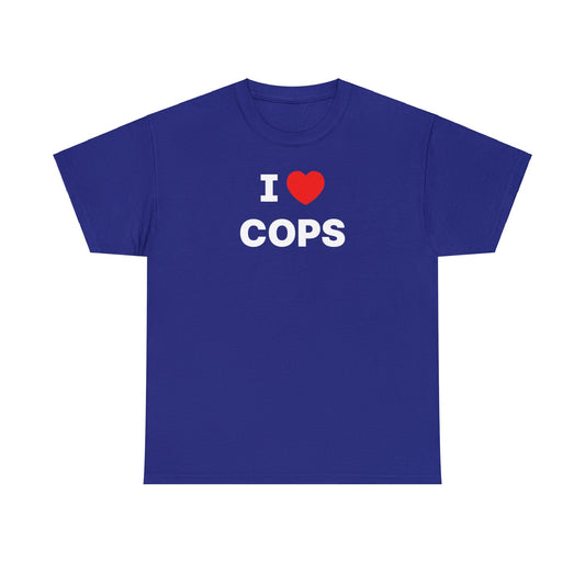 I ❤️ Cops T-Shirt